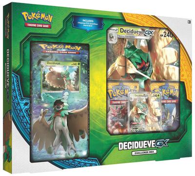 Decidueye GX Challenge Box card from SM Base Set