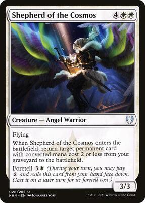 Shepherd of the Cosmos card from Kaldheim