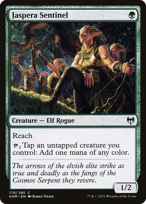 Jaspera Sentinel card from Kaldheim