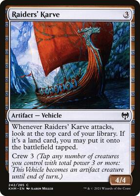 Raiders' Karve card from Kaldheim