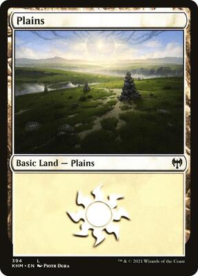 Plains card from Kaldheim