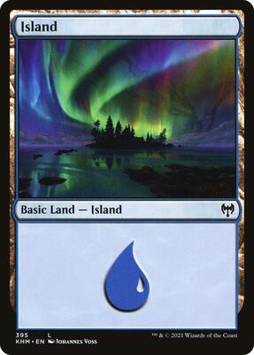 Island card from Kaldheim