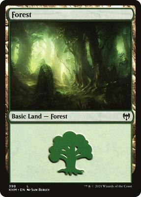 Forest card from Kaldheim