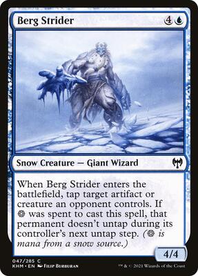 Berg Strider card from Kaldheim