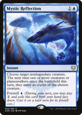 Mystic Reflection card from Kaldheim