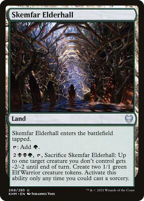 Skemfar Elderhall card from Kaldheim