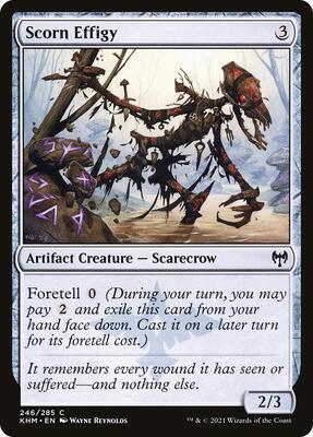 Scorn Effigy card from Kaldheim