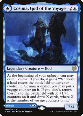 Cosima, God of the Voyage card from Kaldheim