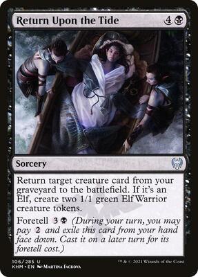 Return Upon the Tide card from Kaldheim
