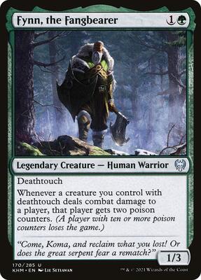 Fynn, the Fangbearer card from Kaldheim