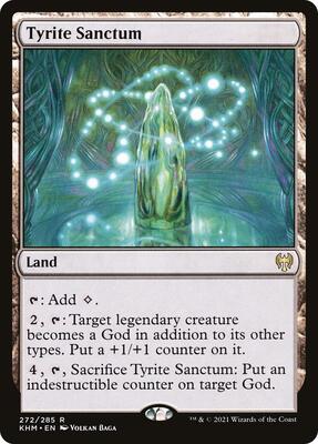 Tyrite Sanctum card from Kaldheim