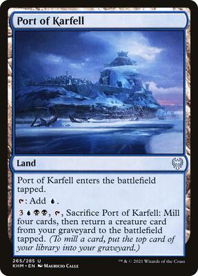 Port of Karfell card from Kaldheim