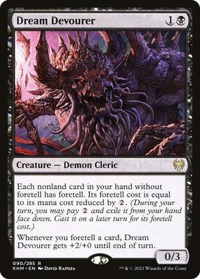 Dream Devourer card from Kaldheim