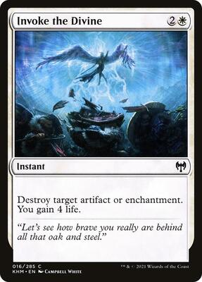 Invoke the Divine card from Kaldheim