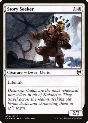 Story Seeker card from Kaldheim