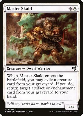 Master Skald card from Kaldheim