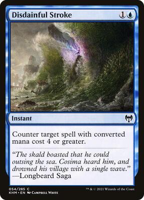 Disdainful Stroke card from Kaldheim