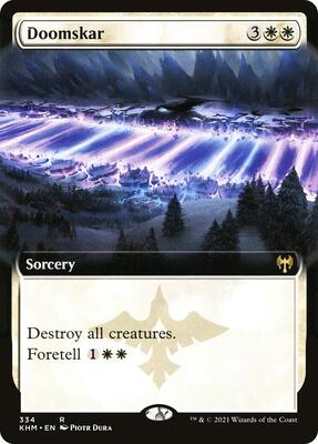 Doomskar (Extended Art) card from Kaldheim
