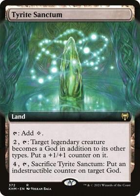 Tyrite Sanctum (Extended Art) card from Kaldheim