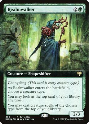 Realmwalker card from Buy-A-Box Promos