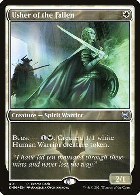 Usher of the Fallen card from Promo Pack: Kaldheim