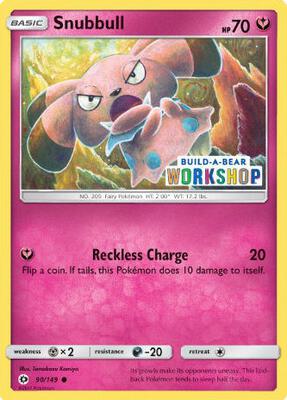 Snubbull - 90/149 (Build-A-Bear Workshop Exclusive) card from Miscellaneous Cards & Products