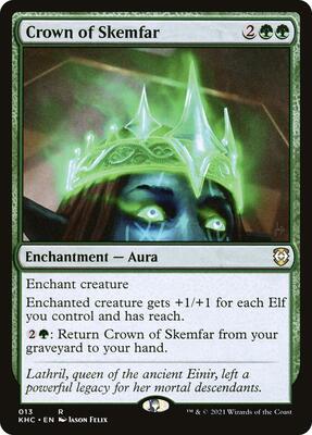Crown of Skemfar card from Commander: Kaldheim