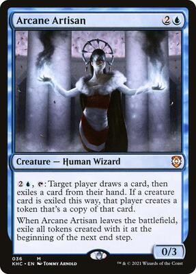 Arcane Artisan card from Commander: Kaldheim