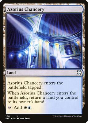 Azorius Chancery card from Commander: Kaldheim