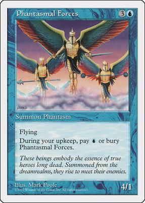 Phantasmal Forces card from Fifth Edition