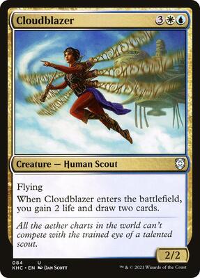 Cloudblazer card from Commander: Kaldheim