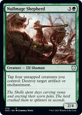 Nullmage Shepherd card from Commander: Kaldheim