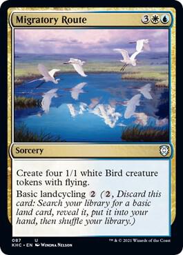 Migratory Route card from Commander: Kaldheim