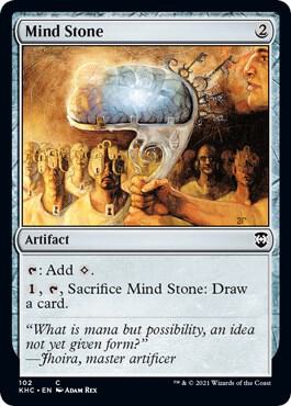 Mind Stone card from Commander: Kaldheim