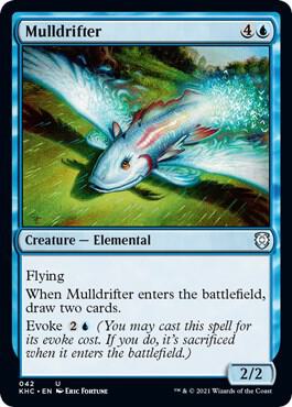 Mulldrifter card from Commander: Kaldheim