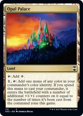 Opal Palace card from Commander: Kaldheim