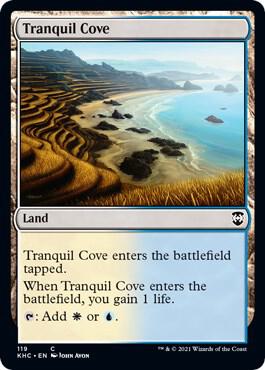 Tranquil Cove card from Commander: Kaldheim