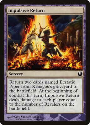 Impulsive Return card from Hero's Path Promos