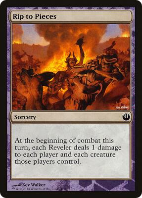 Rip to Pieces card from Hero's Path Promos