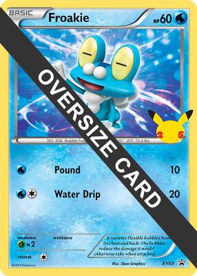 Froakie card from First Partner Pack