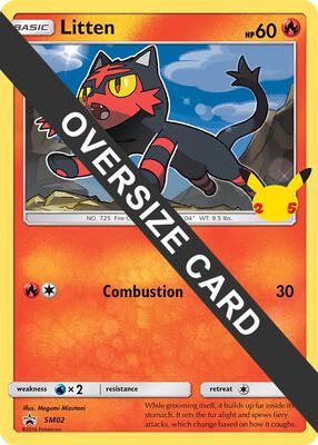 Litten card from First Partner Pack
