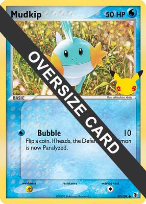 Mudkip card from First Partner Pack