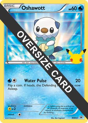 Oshawott card from First Partner Pack