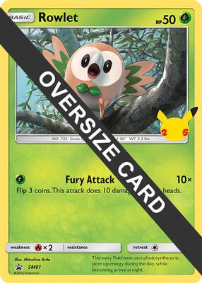 Rowlet card from First Partner Pack