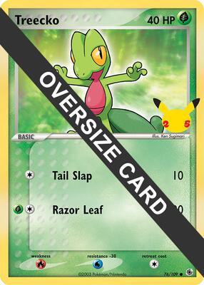 Treecko card from First Partner Pack