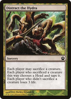 Distract the Hydra card from Hero's Path Promos