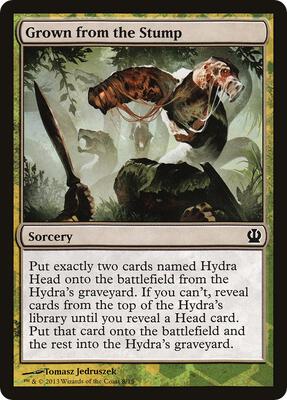 Grown from the Stump card from Hero's Path Promos