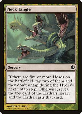 Neck Tangle card from Hero's Path Promos