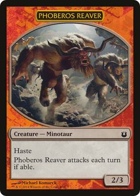 Phoberos Reaver card from Hero's Path Promos