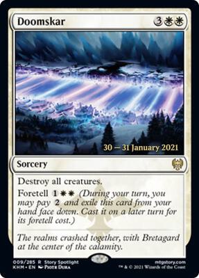 Doomskar card from Prerelease Cards